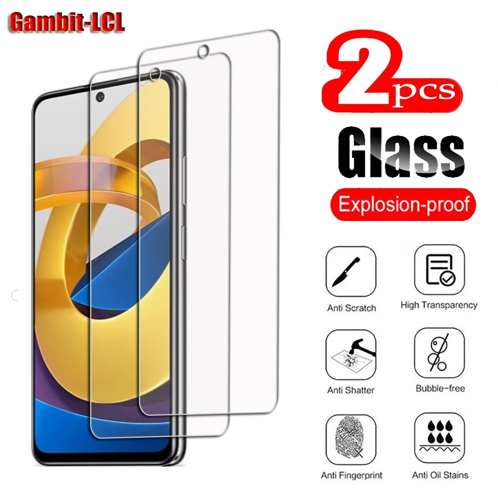 9H HD Оригинальное защитное закаленное стекло для Xiaomi Poco M4 Pro 5G NFC 6 &quotPocoM4 M4Pro защита