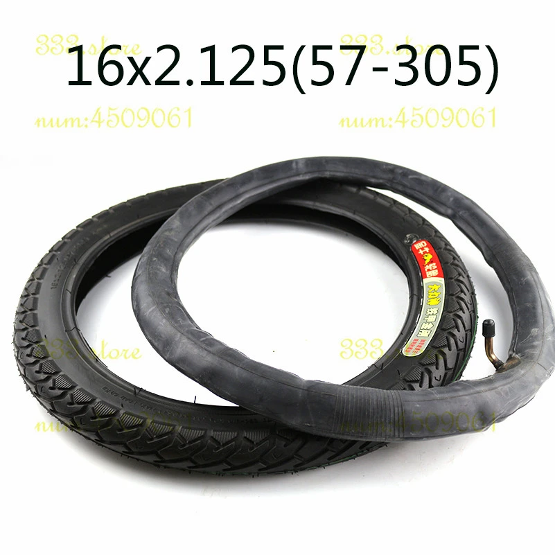 16x2 125 bike tire tube