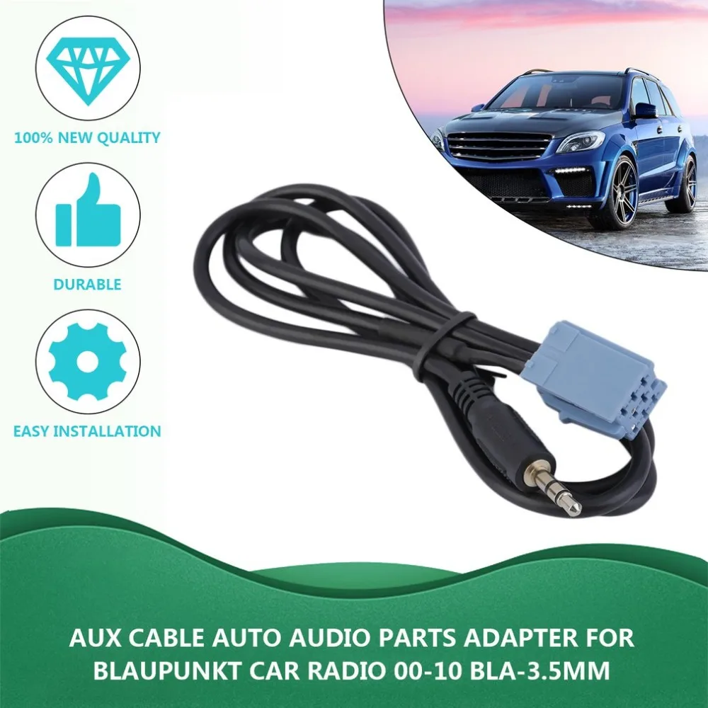 Aux кабель авто аудио адаптер запчасти аудио для Blaupunkt автомобиля радио 2000-2010 BLA-3.5MM.Cable Авто аудио адаптер