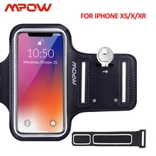 Mpow MSA4N Спортивная нарукавная повязка для залов сумка на ремне чехол для iPhone Xs XR X 8 7 6 регулируемые телефоны для ночного бега повязка на руку для прогулок и пеших прогулок