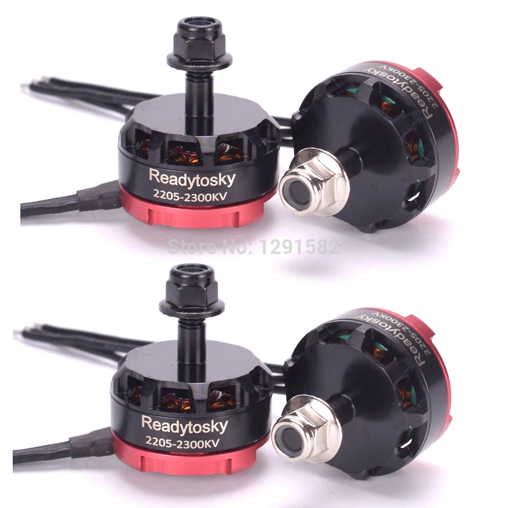 RS2205 2300kv бесщеточный двигатель RS 2205 3 4S для QAV200 210 250 FPV Quad Racing Robocat 270 Martian 190 230 255|2205