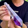 Natural Amethyst Point Stone Crystal Wand Quartz Crystal Reiki Healing Energy Stone 1