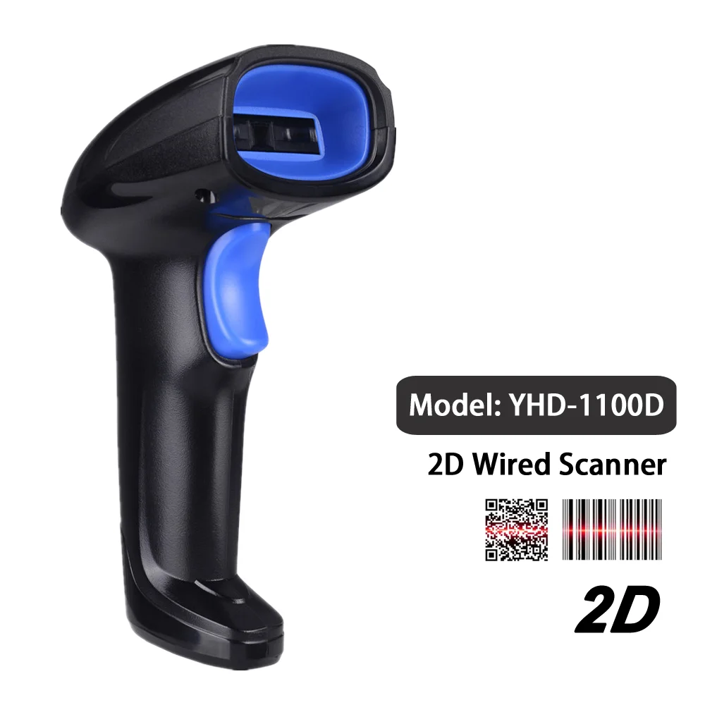 1100d Barcode Scanner 1d Usb Handheld 2d Qr Code Reader Support Scanning From Phone And Computer Screen - Scanners AliExpress