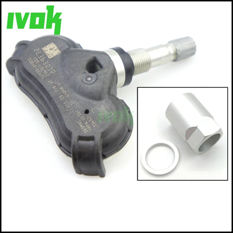 TRW Tire Pressure Sensor TPMS Valve for Hyundai Accent Equus Kia Rio Spectra 52933 2F000 216707