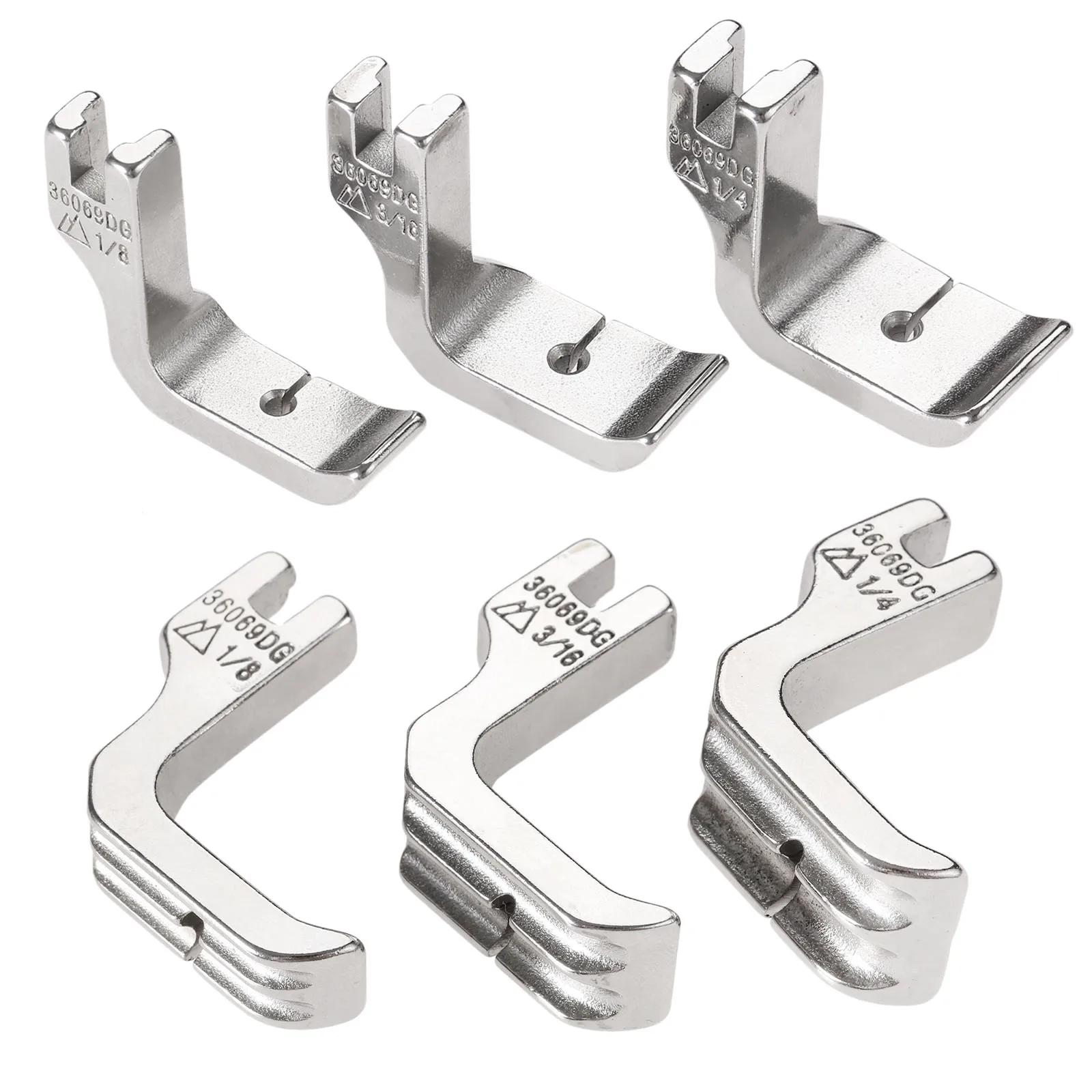1X промышленные швейные машины трубопроводная лапка 1/8 &quot1/4&quot 3/16 &quot
