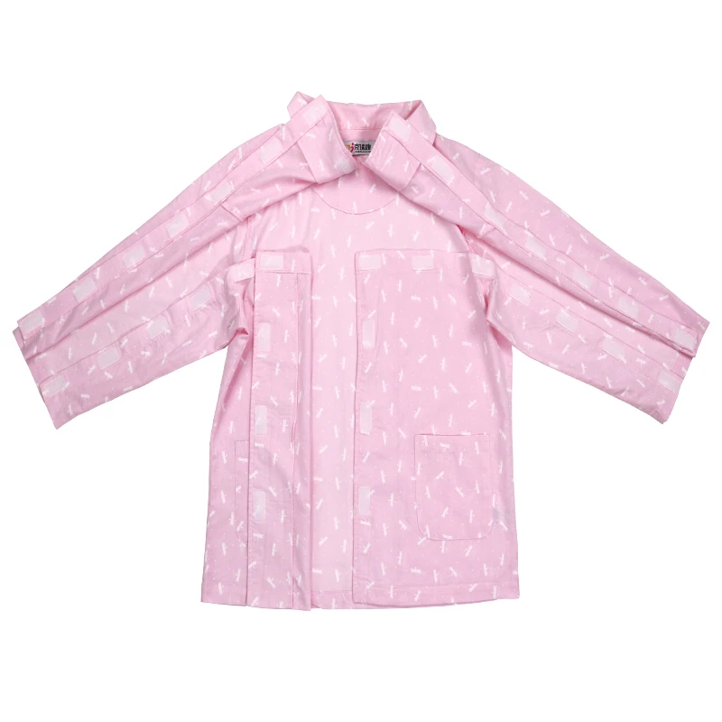 Long sleeve pink Нижнее белье для ухода за больными, перелом кровать пациента паралича старый легко носить с больной одеждой при недержании у взрослых Одежда для кормления - Цвет: Long sleeve pink