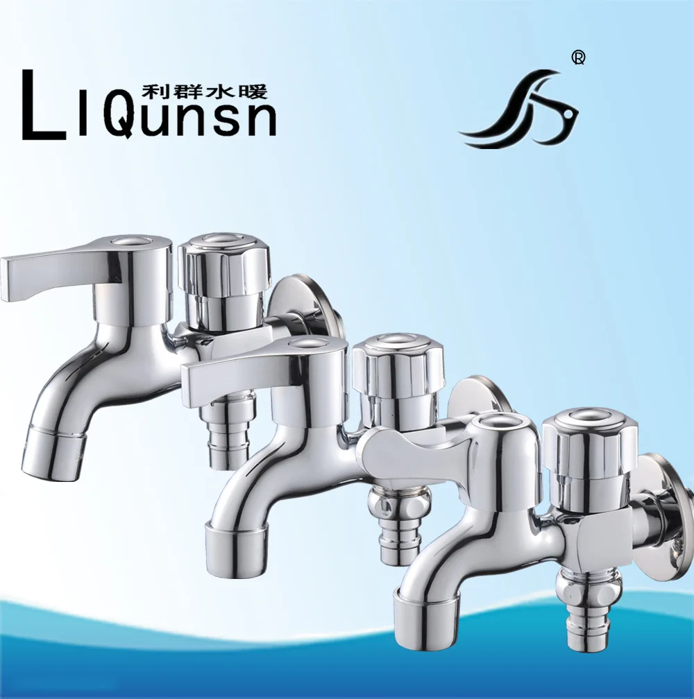 

Production Manufacturers Direct Selling Copper Front And Back Body Washing Machine Taps Multi-functional Dual-Use Quick Opening