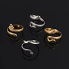 Snake Ring Stainless Steel Rings For Men Women Egyptian ring Punk Open Ring Finger Women Jewelry Gift Accessories ► Photo 2/6
