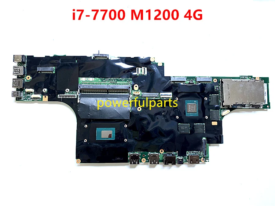 

Материнская плата для Lenovo Thinkpad p51, модель DP510, стандартный процессор + M1200 Graphic 4G FRU: 01AV359, работает хорошо