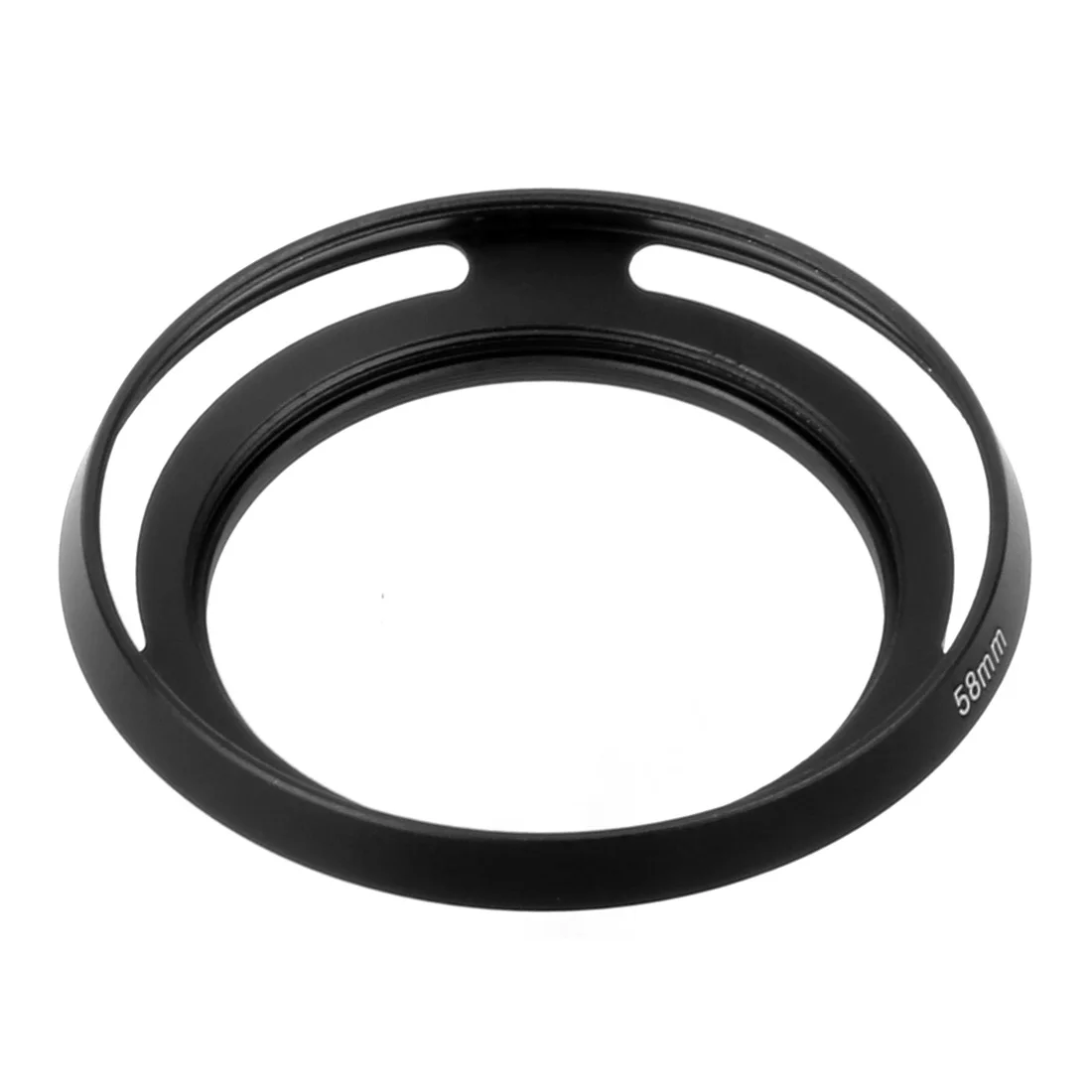 Universal Metal Ultra-thin Hollow Wide-angle Camera Lens Hood For DSLR Cameras 37 39 40.5 43 46 49 52 55 58 62 67mm Accessories