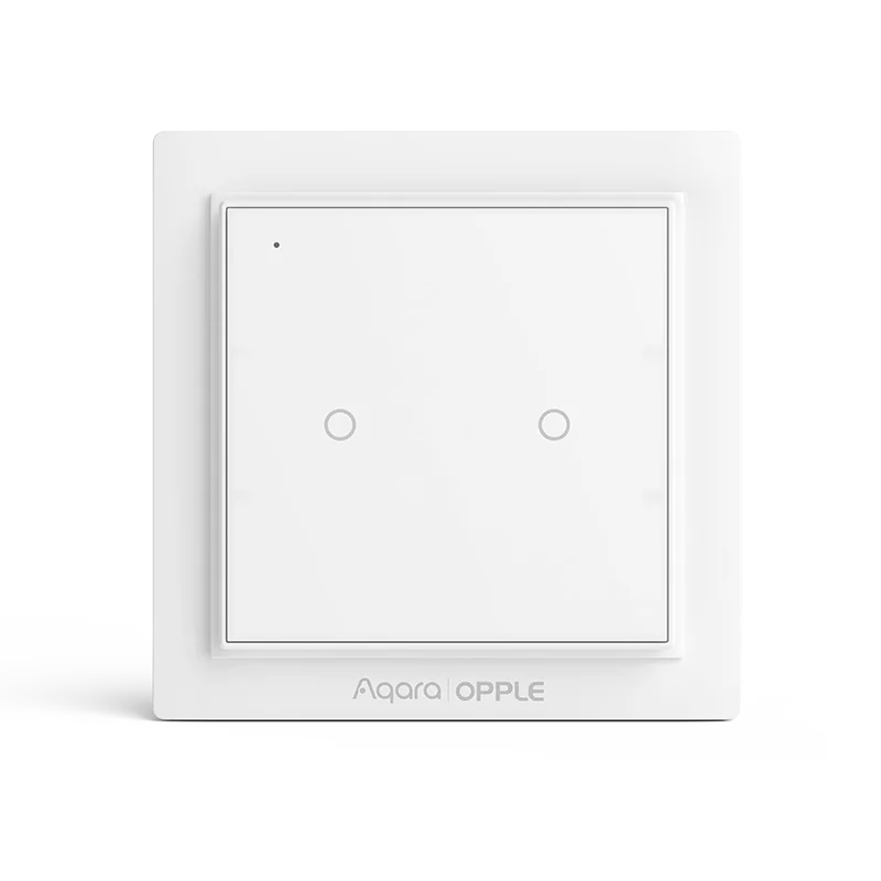 2 keys Умный переключатель Aqara oppple Zigbee, светильник, умное управление приложением, беспроводной настенный переключатель, работает с Mijia App Apple Homekit - Цвет: 2 keys