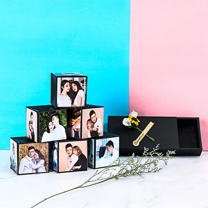 Высокая DIY альбом коробка сюрприз с прыжками фотографии для дней рождения выпускные юбилеи UEJ