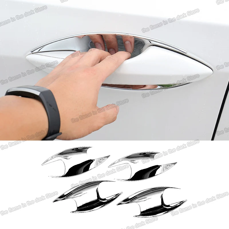 Глянцевая Серебристая зеркальная поверхность abs для Lexus Rx RX300 rx450h rx350 аксессуары