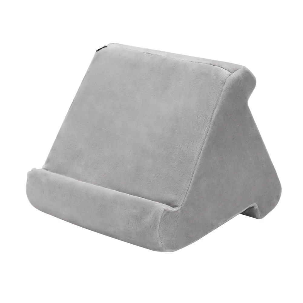 

Phone Holder Stand Multi-Angle Soft Pillow Lap Stand for iPads Tablets eReaders Smartphones Books Magazines