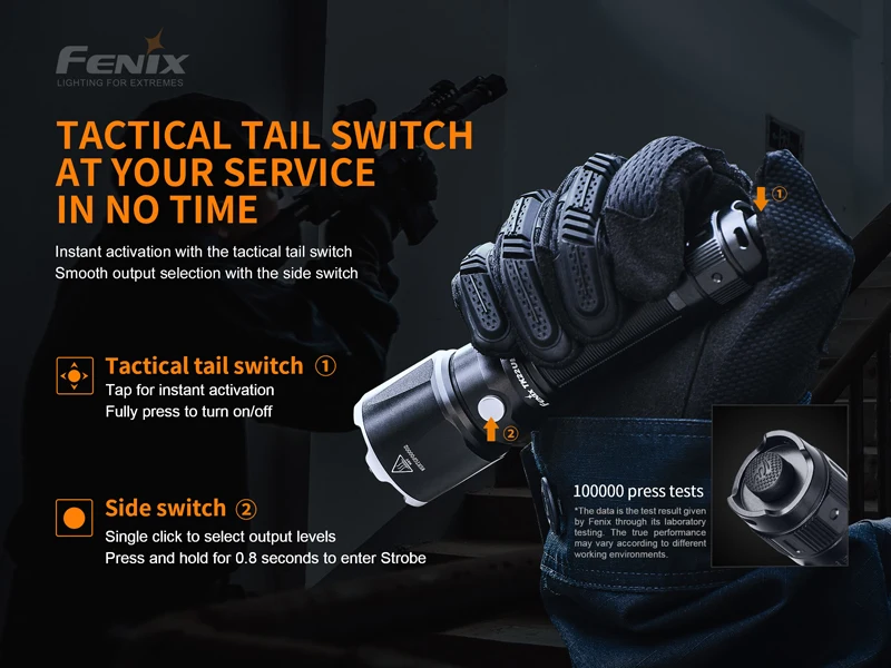 Fenix TK22 UE Portable Tactical Flashlight (8)