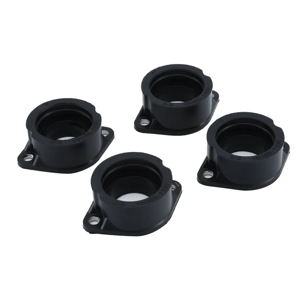 4 впускные сапоги со складками для Kawasaki Kz1000 Kz1100 комплект K& L поставка 11-4853 идеально подходит для резинового интерфейса