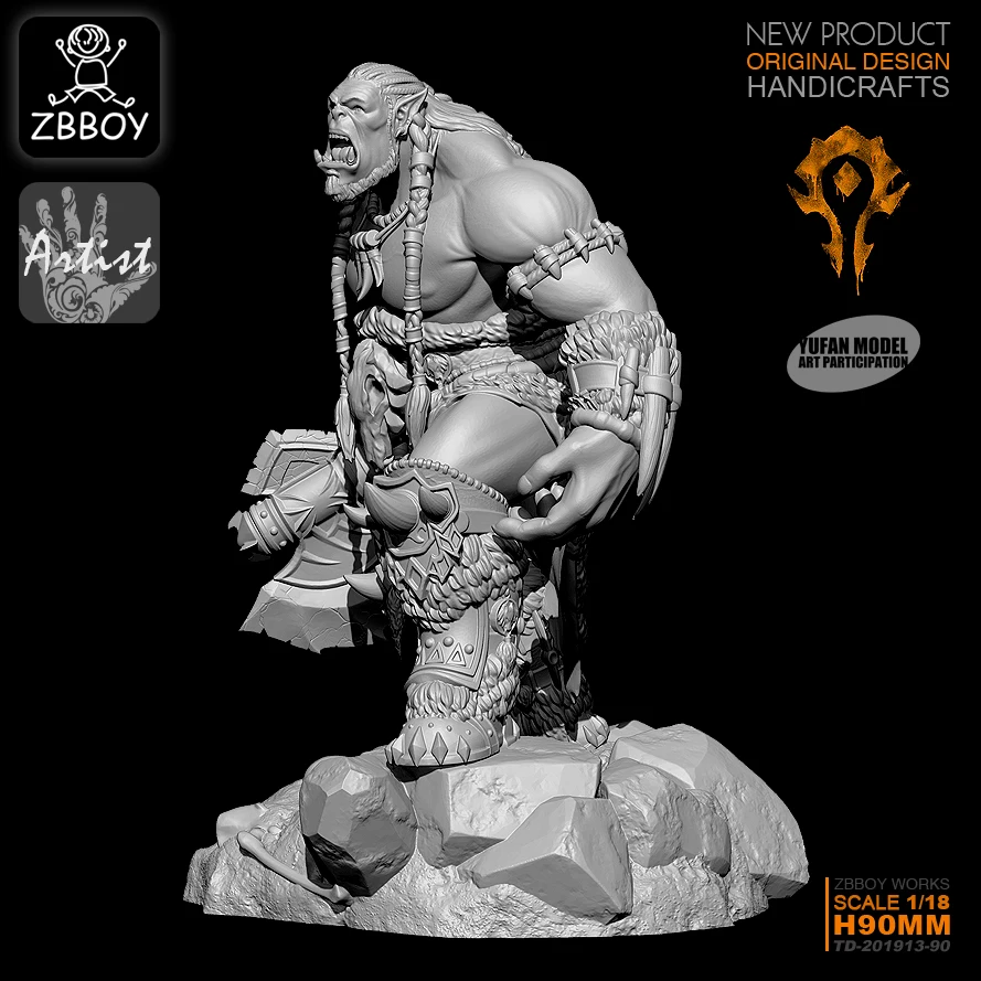 Skup 1 18 zestawy figurek żywicznych samo zmontowane (9 CM) TD 201913 90