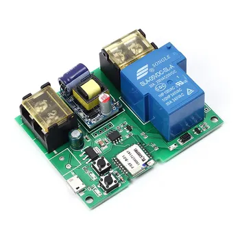 

Wifi Remote Control Relay Module 240V 30A High Power 6000W Phone APP Remote Control Timer Switch