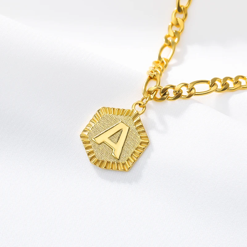 Silver Anklet Bracelet Ankle Chains Cubic Zirconia Anklet Beads Anklet Dainty A-Z letter Anklet Hexagon Shaped Initial Ankle Bracelet Stainless Steel Feet Jewelry Leg Chain Women Men Gifts