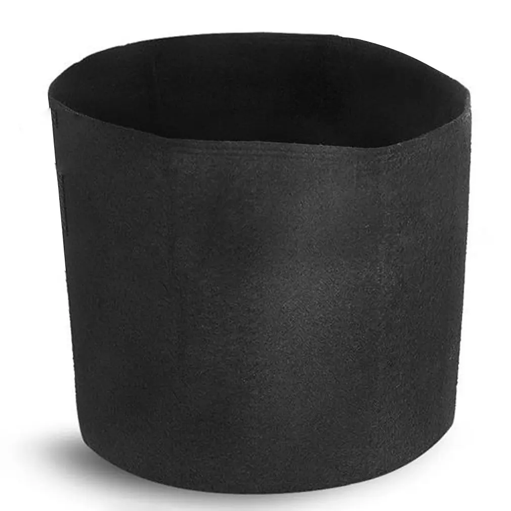 

1 Gallon-30 Gallon Plant Grow Bags Non-woven Bag Plant Growing Bag with Handle Planter Root Pouch Container Garden Supplies