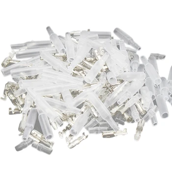 

Car Electrical Wire Connector Diameter 4mm Pin Set 50Sets=200Pcs Female + Male + Case
