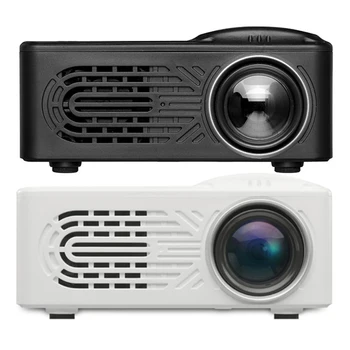 

New 814 LED Mini Projector Portable Projector With USB Home Media Projector Supports 1080P Player Built-in Speaker