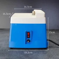 110V / 220V Portable Mini Electric Grinder Diamond Glass Art Glass Grinding Tool Water Grinder Stone Grinding Polishing Machine 2