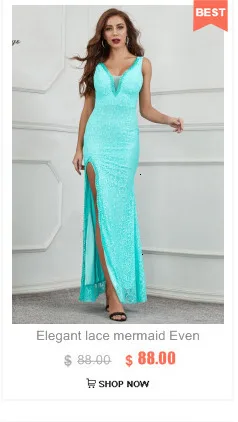 New style Evening Dress prom gowns Formal Party dress sexy strap vestidos de festa Backless Elegant Sequin robe longue