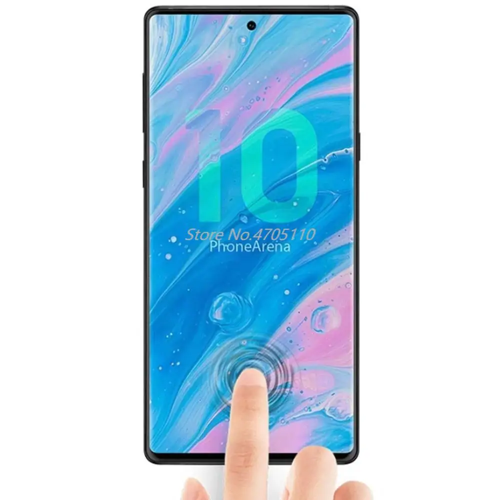 10D УФ нано-жидкое закаленное стекло для Samsung Galaxy S7 EDGE S8 S9 S10 PLUS Note 8 9 10 Pro Полное