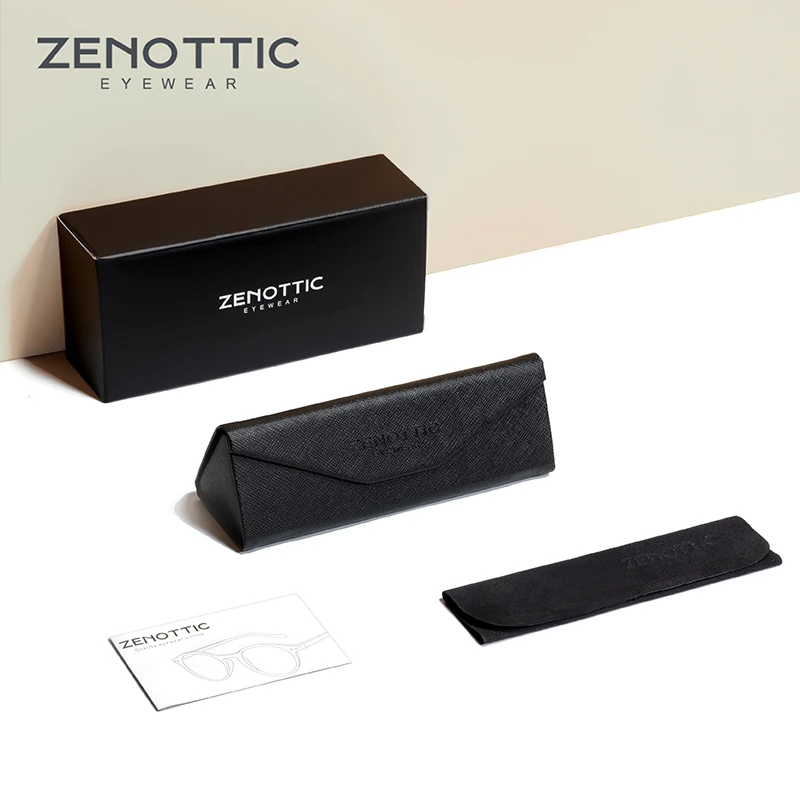Оправа для очков ZENOTTIC мужчин и женщин винтажные оптические аксессуары с защитой