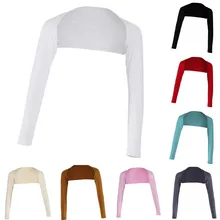 New Fashion Modal One Piece Sleeves Arm Cover Shrug Bolero Hijab Muslim Islamic 20 Colors Free Shipping