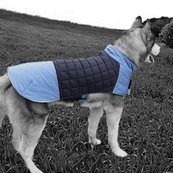 

Miflame Reflective Dog Coat For Large Dog Clothes Labrador Border Collie Clothes Winter Pet Jacket Fleece Big Dog Jacket Outdoor