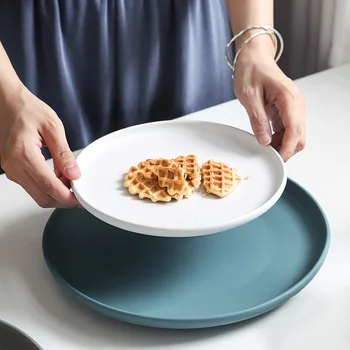 

Nordic dumb discs, ceramic western dishes, pizza breakfast pasta discs, net red ins creative ceramic dinner plates dinner plates