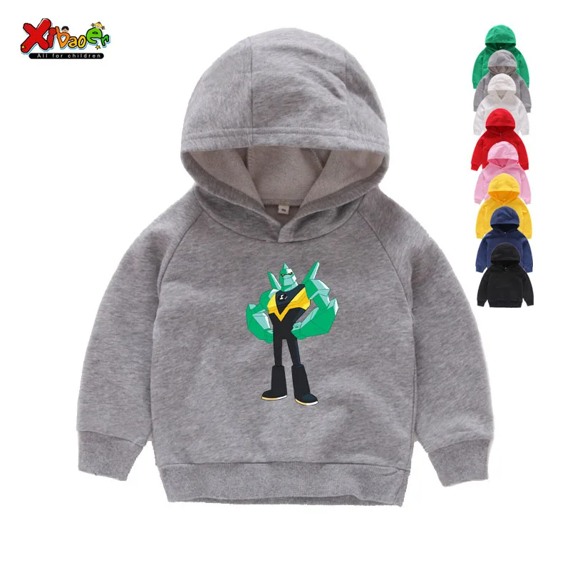 Новинка; детские толстовки с капюшоном Omnitrix Ben 10; детские толстовки с капюшоном; толстовки и свитшоты для малышей; толстовки с героями мультфильмов для мальчиков и девочек - Цвет: Kids Hoodies