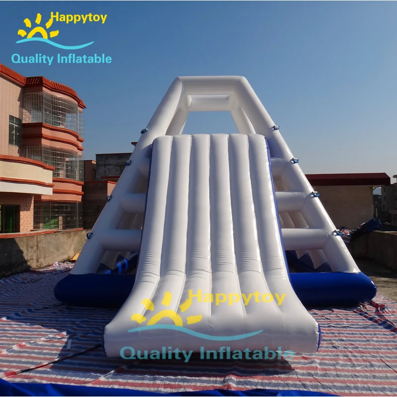 Me sorprendió Creación Torbellino Tobogán inflable flotante para adultos, torre de escalada de Isla de agua, juegos  acuáticos|Castillos inflables| - AliExpress