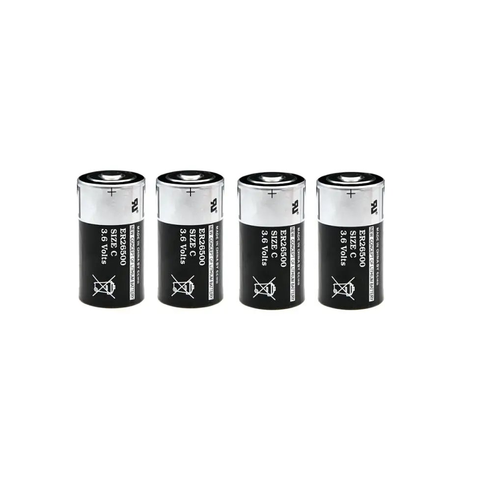 4Pcs ER26500 3.6V 9000mAh C type PLC control lithium battery - AliExpress