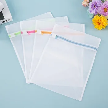 

S/M/L White Bra Wash Bag Underwear Laundry Bag For Underwear Clothes Aid Bra Socks Washing Net Mesh Bags Storage Organizer#1