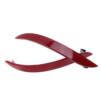 

2Pcs Rear Bumper Reflector Red Lens for BMW 5 Series E60 E61 525I 528I 2008-2010 63147183913