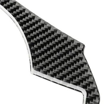 

Wear-resistant Steering Wheel trim Sticker Black Interior Panel Decal Car