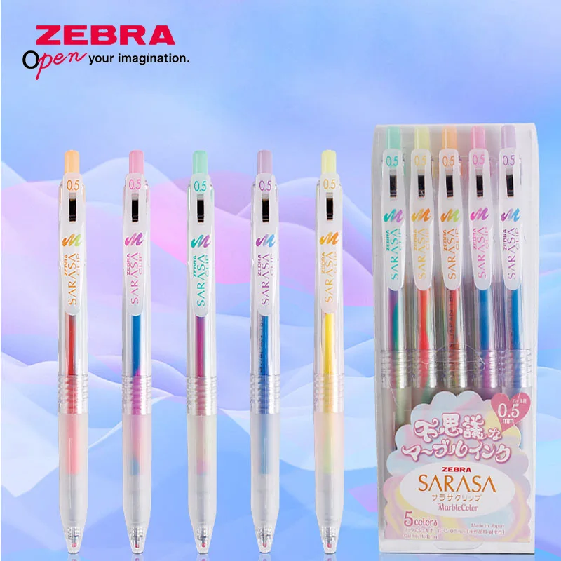 

ZEBRA JJ75 Highlighter Incredible Dream Color Mix Pen Limited Edition Girl Heart Flash Stationery