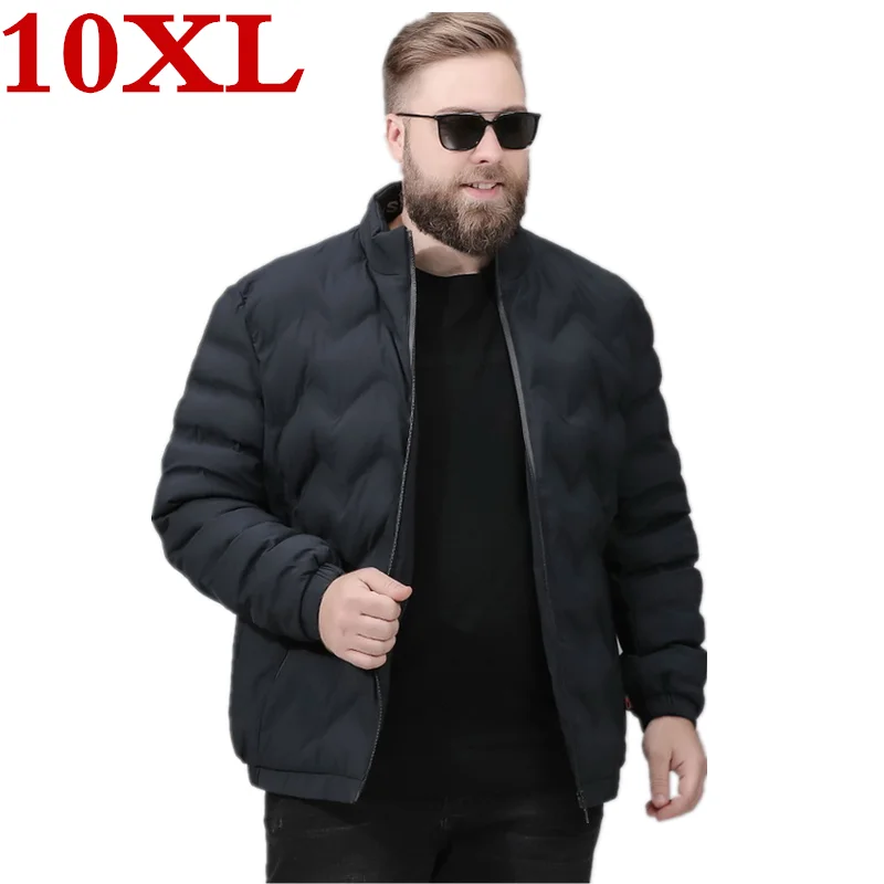 Новинка 2019 Зимняя Мужская парка 10XL 9XL толстые куртки и зимние пальто для мужчин