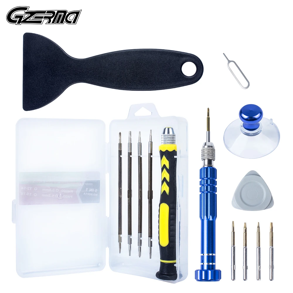 GZERMA10PcsSetPrecisionScrewdriverSetCellPhoneBattery