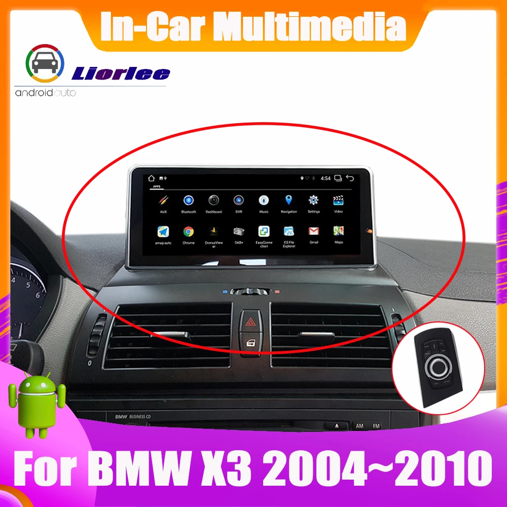 アンドロイドbmw X3 E83 11 2004 2005 2006 2007 2008 2012 9 ''carplayマシン用オートラジオ ...