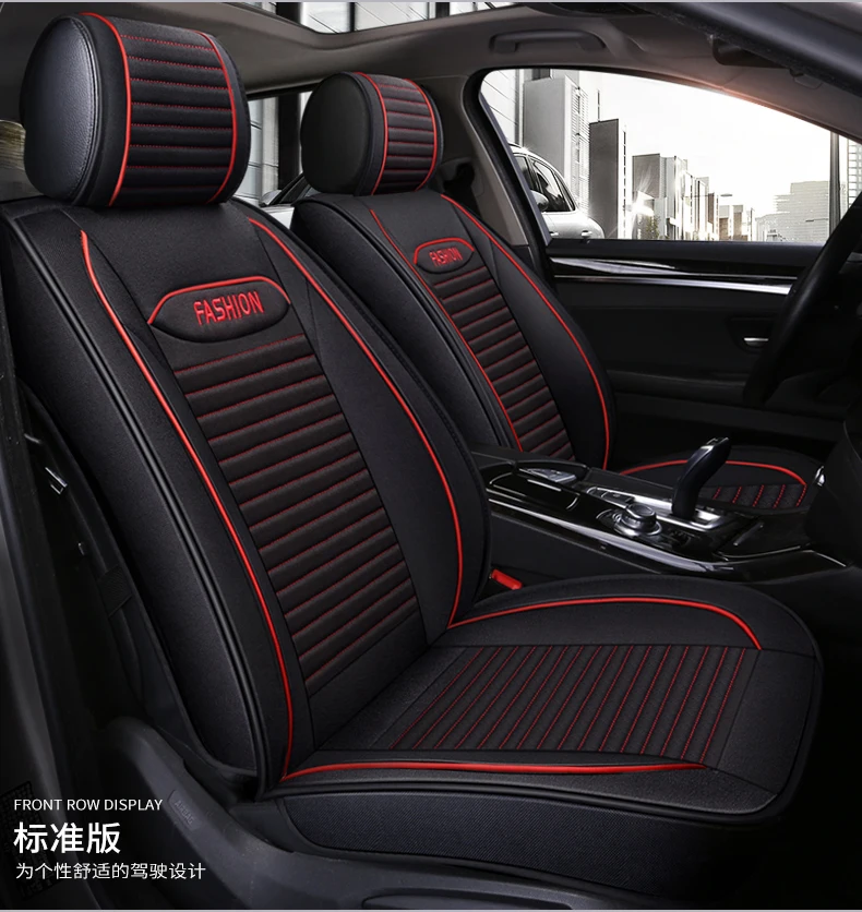 Полное покрытие льняное волокно авточехлы для сидений toyota avensis t25 t27 camry 40 50 55 70 c-hr chr corolla e150 cor