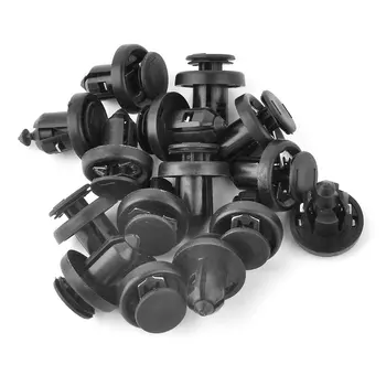 

New 50pcs 8mm Car Motorcycle Nylon Fairing Trim Panel Fasteners Clip Rivets For Honda for Yamaha for Suzuki for Kawasaki