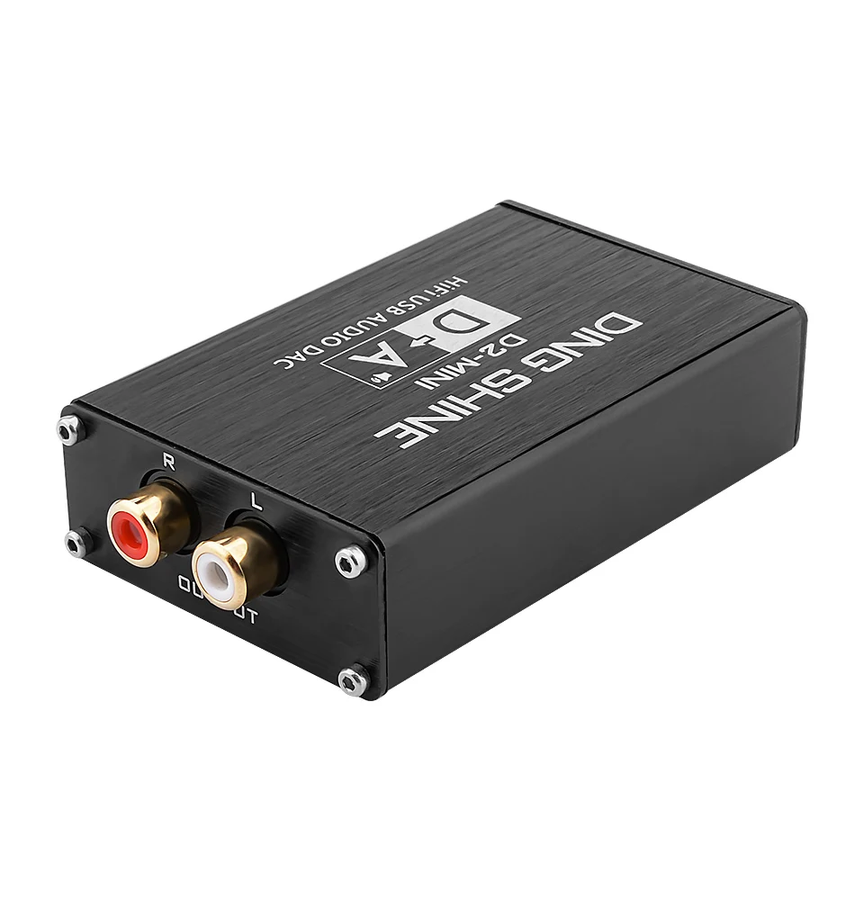 para música, 32bit, 384khz, saída rca, amplificador de som, home theater