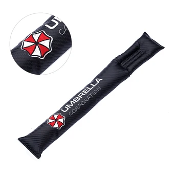 

Car Styling Seat Gap Pad Fillers Cover for Umbrella Logo Slot Plug Stopper Padding for Ferrari BMW Audi Mitsubishi Volvo Opel MG