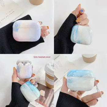 

China style splash ink watercolor Casecase For Airpods Box Pods 2 Cover 1 Protective Shell Earphone Charging Co For Air 1 2 J7T9