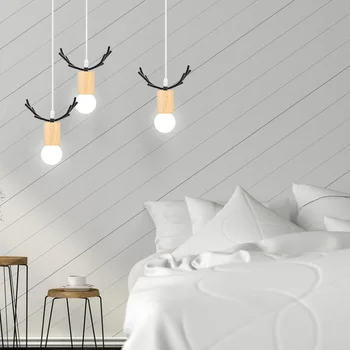 

Multi-functional Nordic Modern LED Ceiling Lampshade Practical Durable Classic Bedroom Home Living Room Pendant Light E27