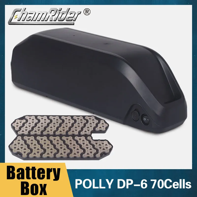 Чехол для аккумулятора Polly Down Tube Downtube Electric bike E-bike 10S 6P 7P 13S 14S 5P никелевые полосы 18650